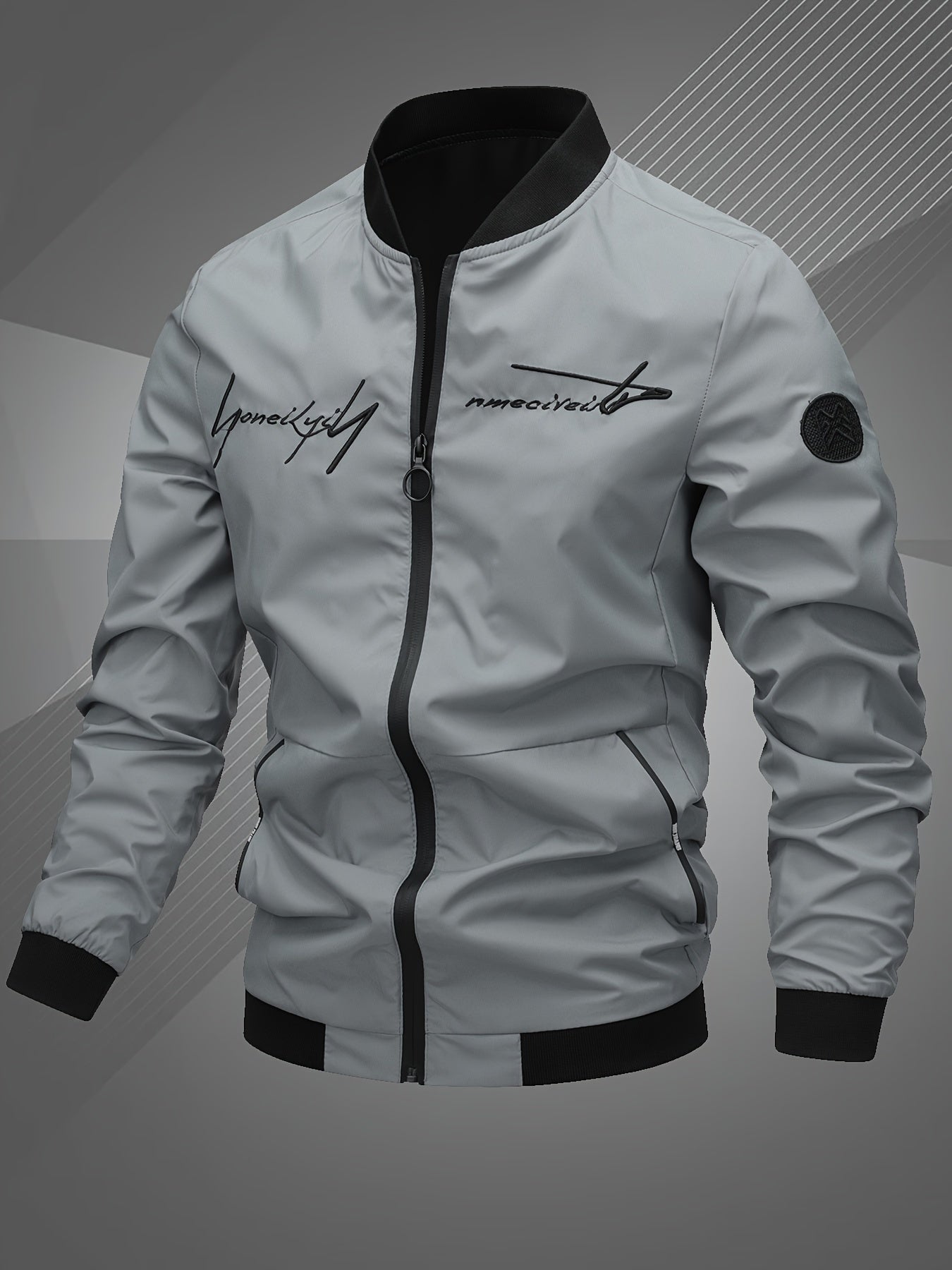 Harm™ | Casual Long Sleeve Bomber Jacket