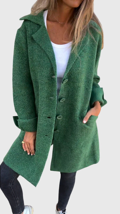 Women's Blazer with Buttons in Ten Colors