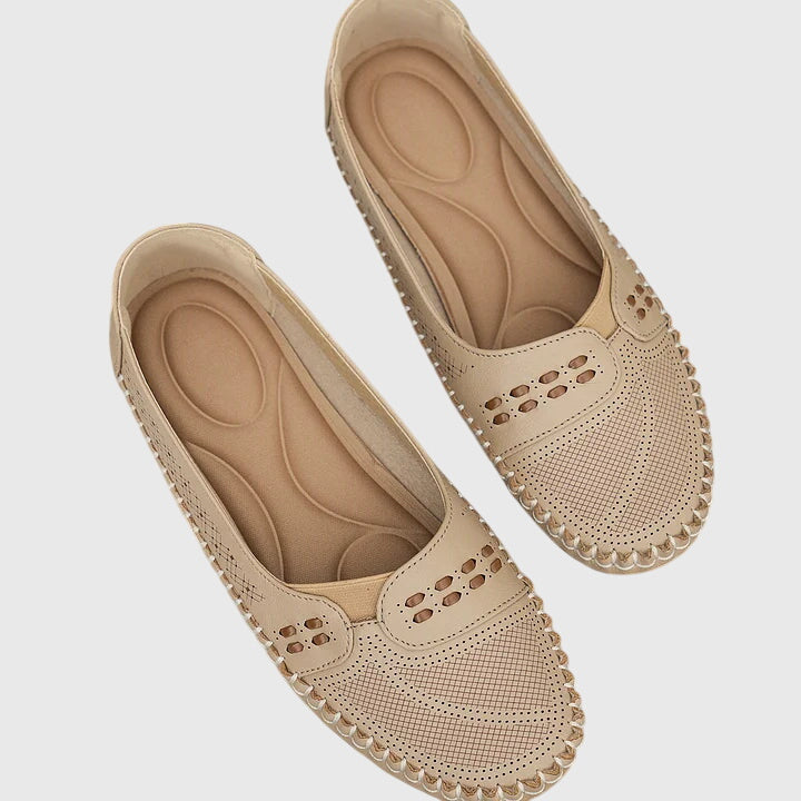 Women's Comfort Shoes in Beige, Brown or Coffee