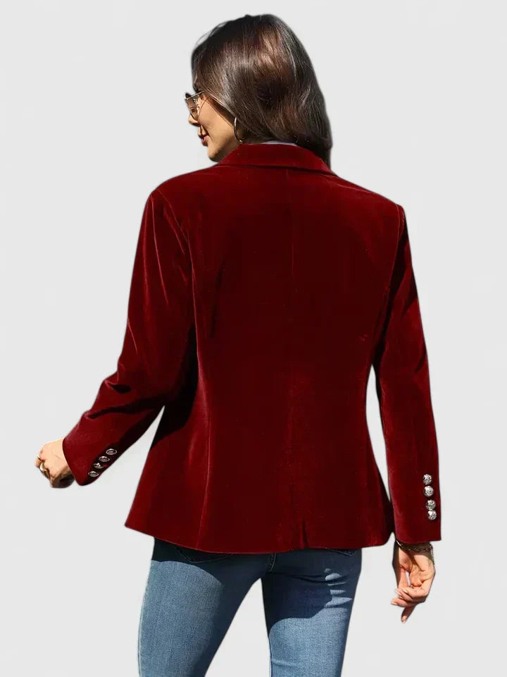 Women's Elegant Blazer in Four Bold Colors