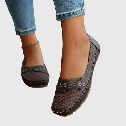 Women's Comfort Shoes in Beige, Brown or Coffee