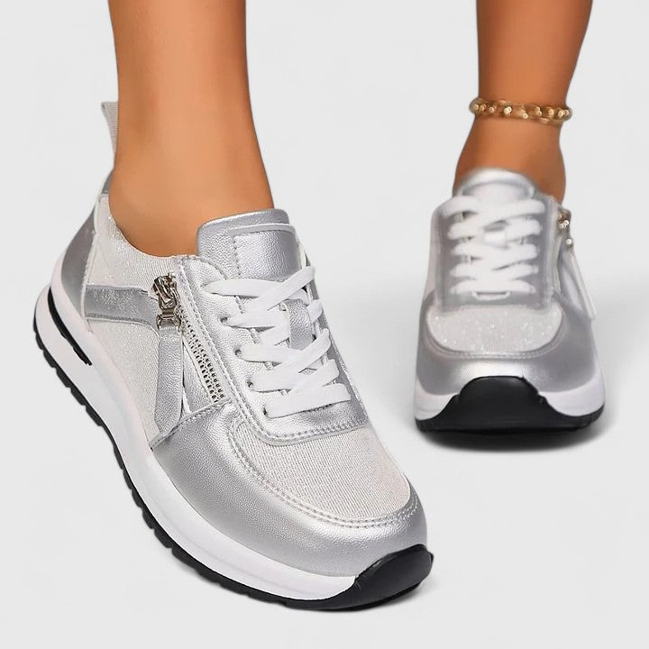Women's Elegant Shoes in Silver, Gold and Black