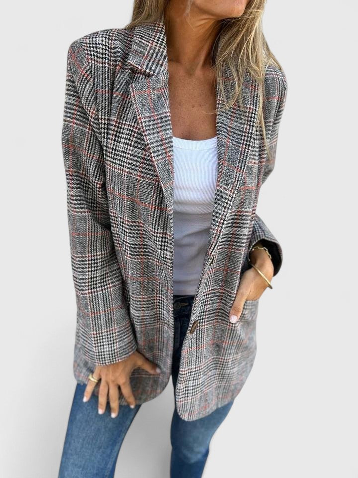 Women's Comfortable Blazer in Brown or Black