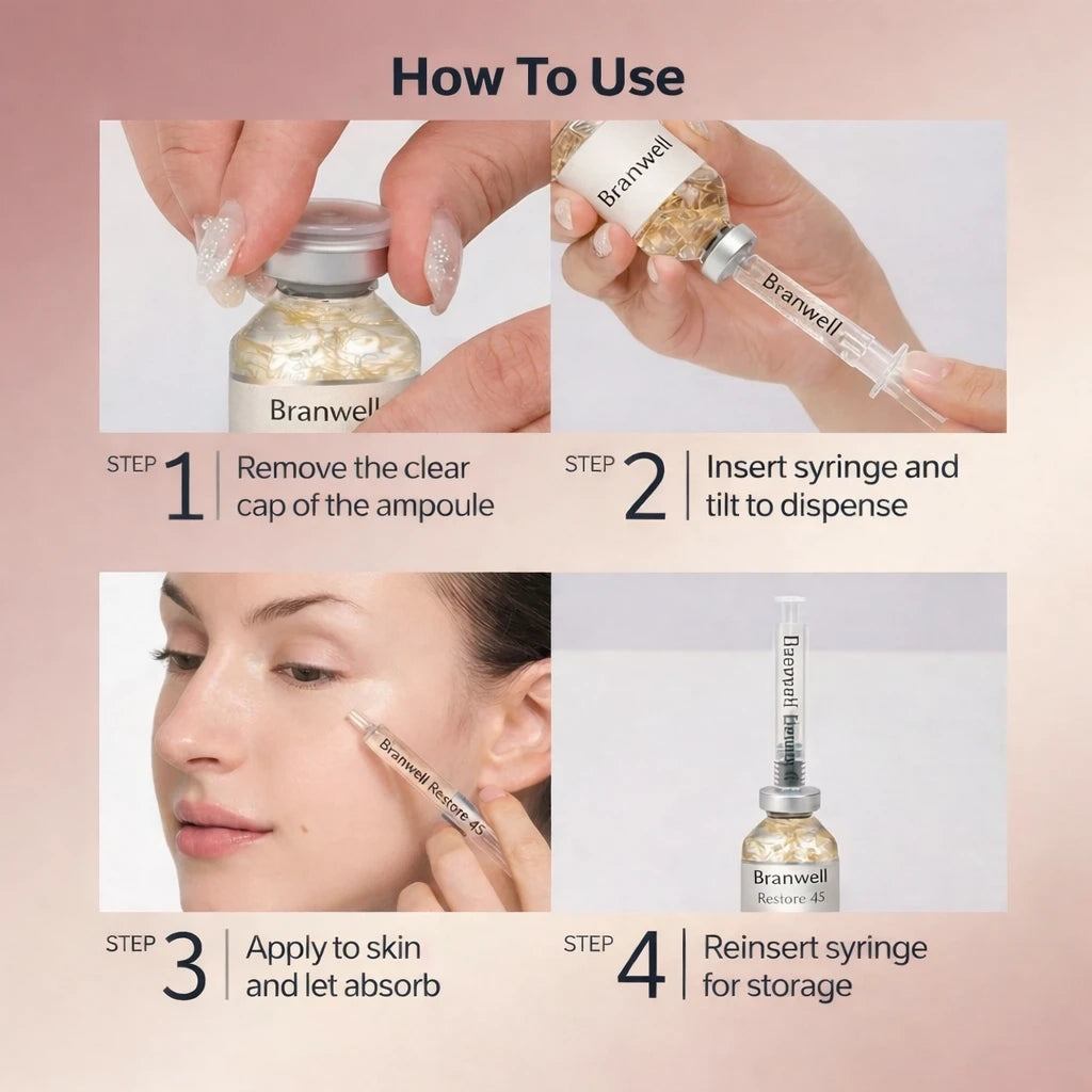 Branwell Restore 45™ Silk Peptide Ampoule