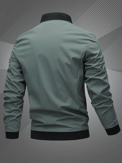 Harm™ | Casual Long Sleeve Bomber Jacket