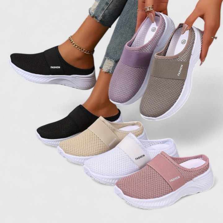 Women's Comfort Shoes in Six Soft Colors