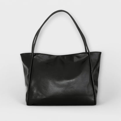 Women's Structured Handbag in Black, Brown or Red