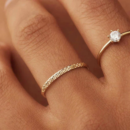Ameline Trellis Ring | Gold