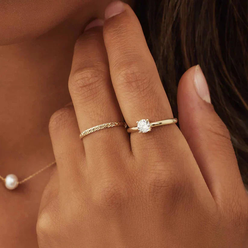 Ameline Trellis Ring | Gold