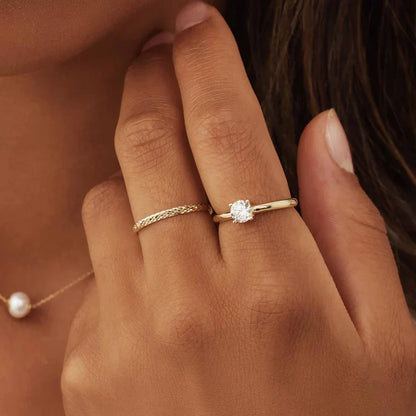 Ameline Trellis Ring | Gold