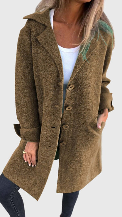 Women's Blazer with Buttons in Ten Colors