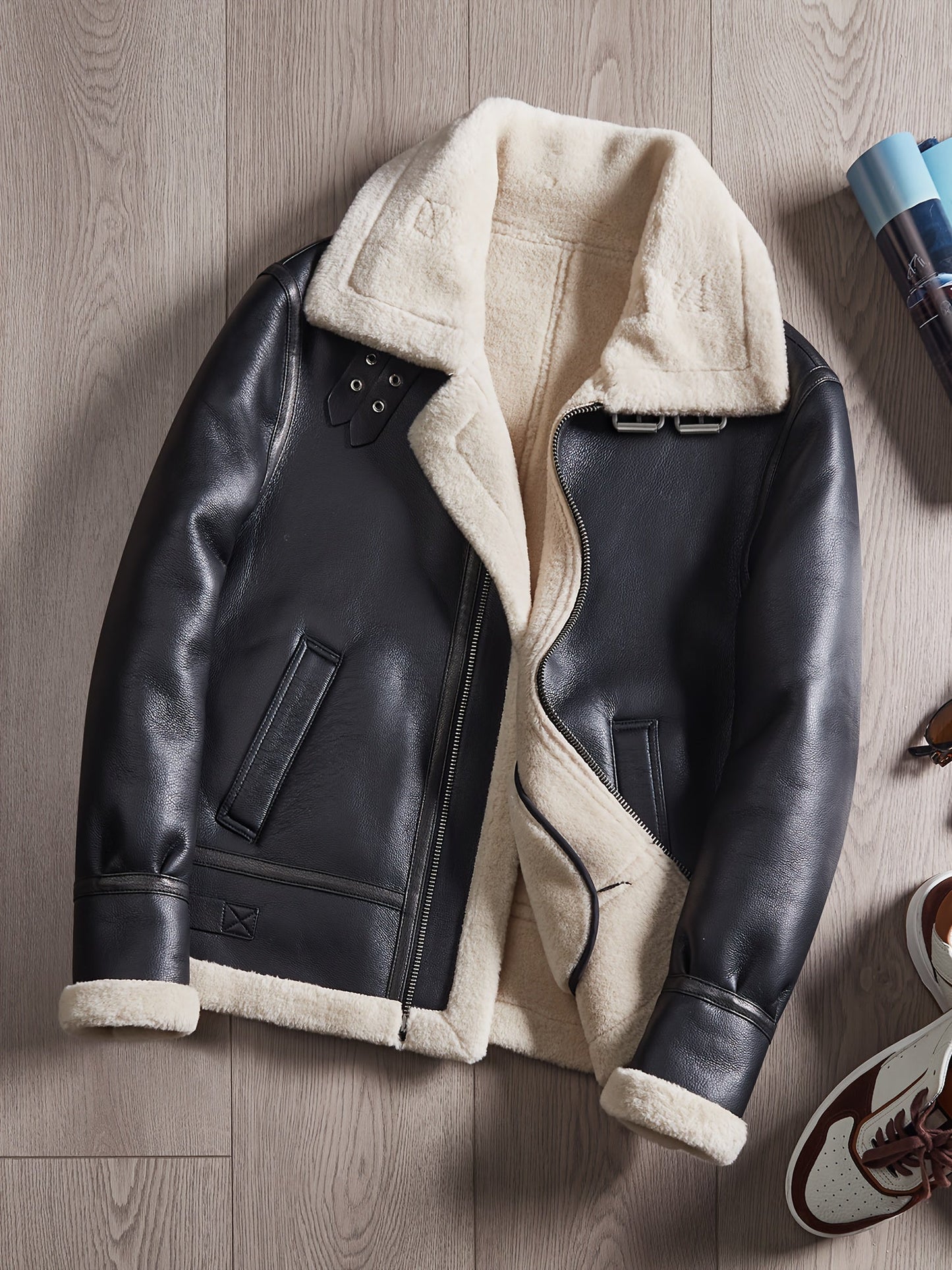VANHOUTEN™ | WARM MOTORCYCLE JACKET FOR AUTUMN AND WINTER