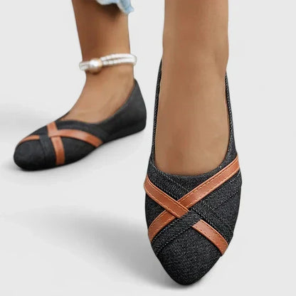 Women's Comfort Shoes in Two Blues and Black