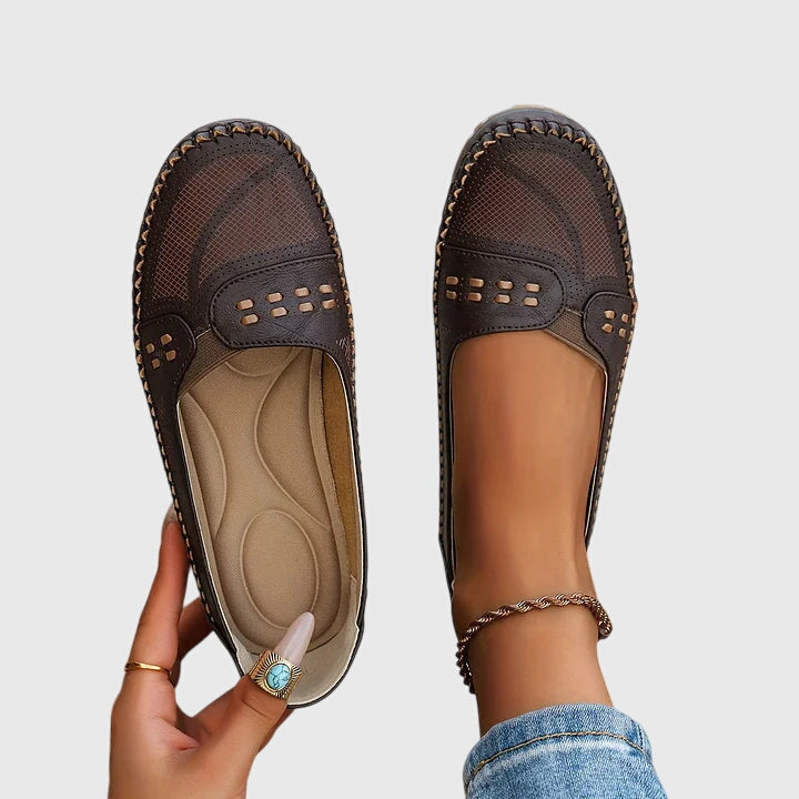 Women's Comfort Shoes in Beige, Brown or Coffee