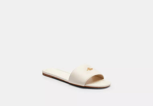 Coach Slide Sandal - Chalk