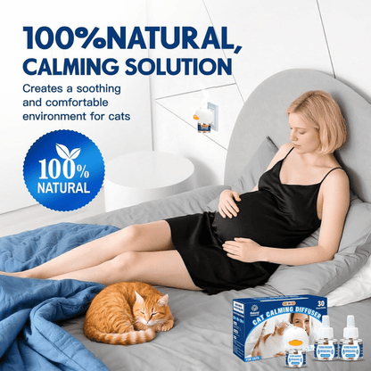 Cat Calming Pheromones Diffuser - 3 - in - 1 Kit for Stress Relief - Branwell & Co