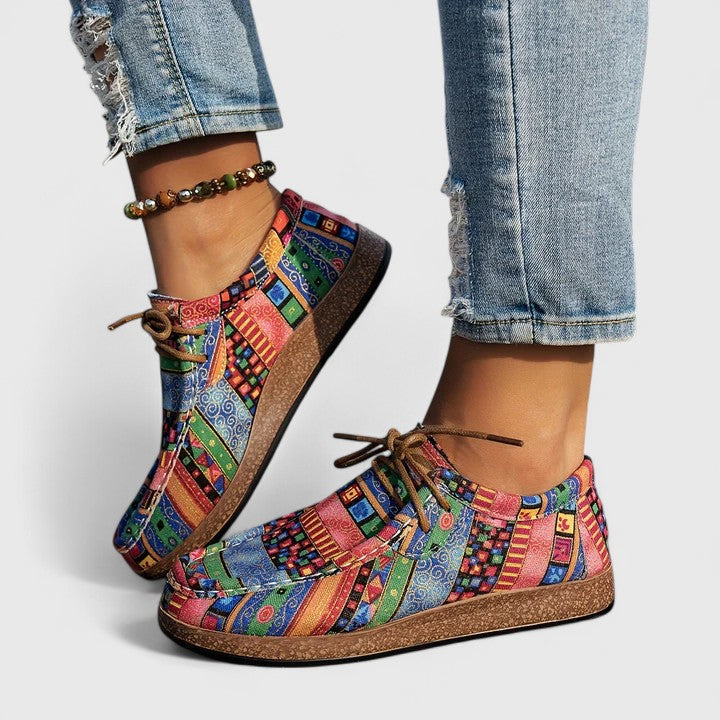 Women's Comfort Shoes in Four Bright Colors