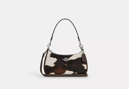 Teri Shoulder Bag With Cow Print