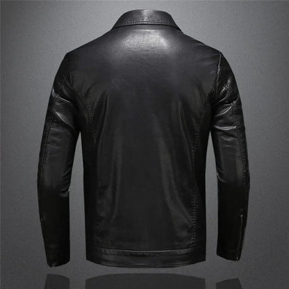 Alessandro™ | Classic Leather Jacket for Men