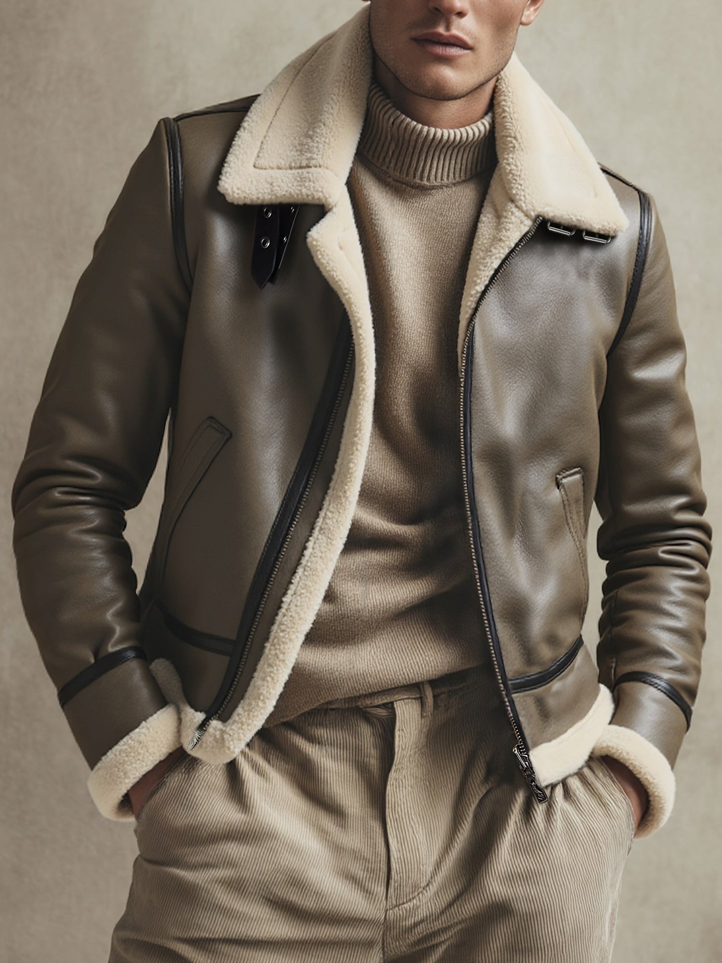 VANHOUTEN™ | WARM MOTORCYCLE JACKET FOR AUTUMN AND WINTER
