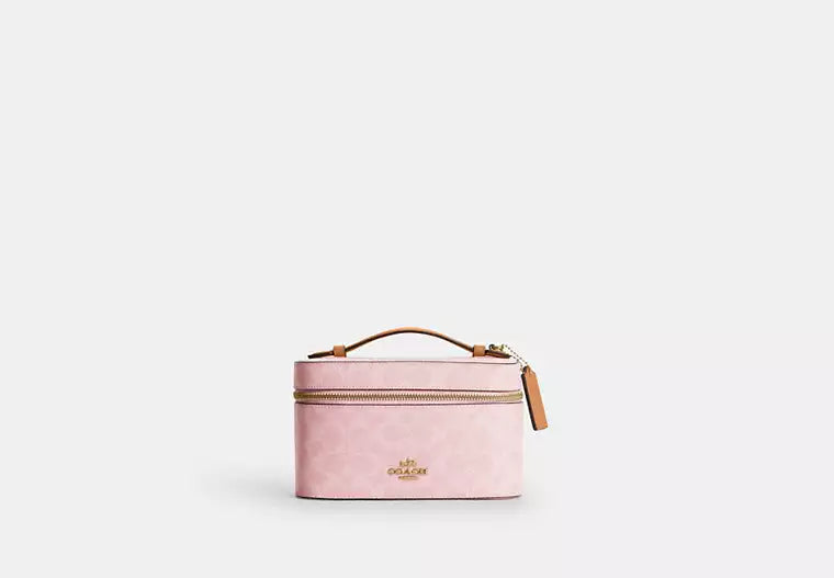 Signature Coach Cosmetics Bag.