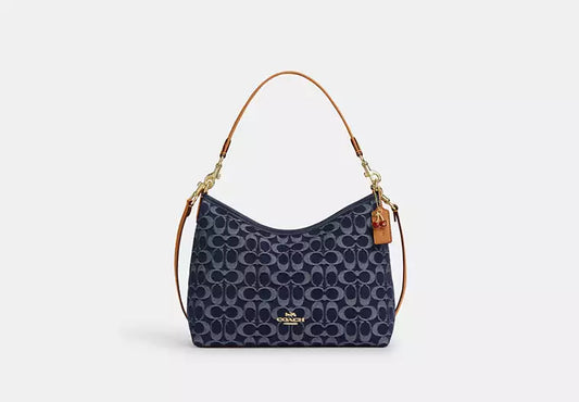 Coach Laurel Shoulder Bag In Signature Denim
