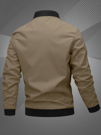 Harm™ | Casual Long Sleeve Bomber Jacket