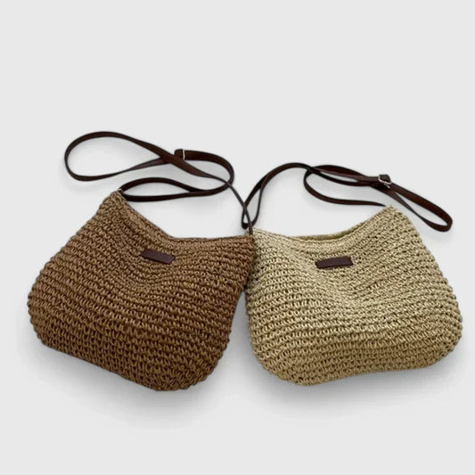 Women's Stylish Shoulder Bag in Beige or Khaki
