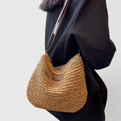 Women's Elegant Handbag in Beige or Khaki