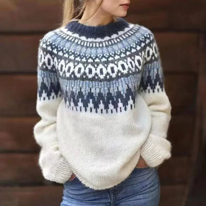 Maecey™ | Timeless Icelandic Sweater