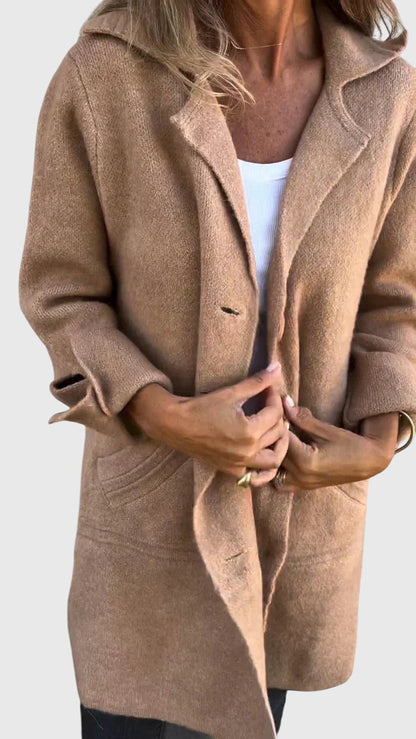 Women's Blazer with Buttons in Ten Colors