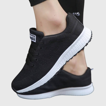 Women's Comfort Shoes in Five Two-Tone Colors