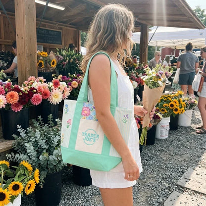Trader Joe x Coastal Whimsy Tote Bags