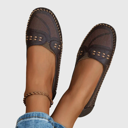 Women's Comfort Shoes in Beige, Brown or Coffee