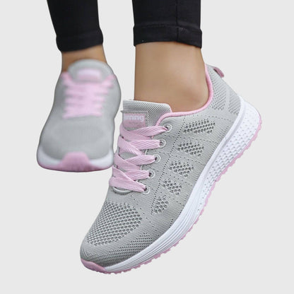 Women's Comfort Shoes in Five Two-Tone Colors