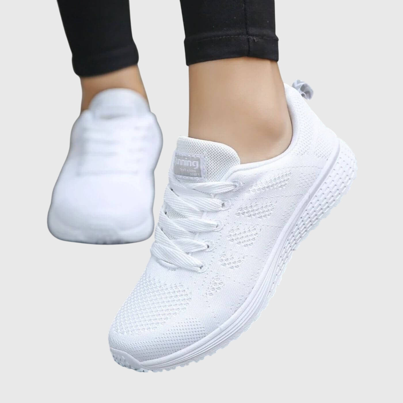 Women's Comfort Shoes in Five Two-Tone Colors
