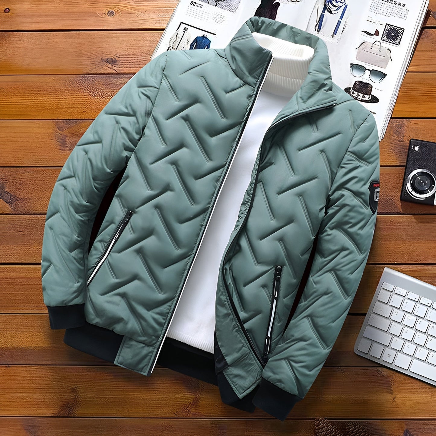 VANHOUTEN™ | MODERN CASUAL JACKET WITH TIMELESS ELEGANCE