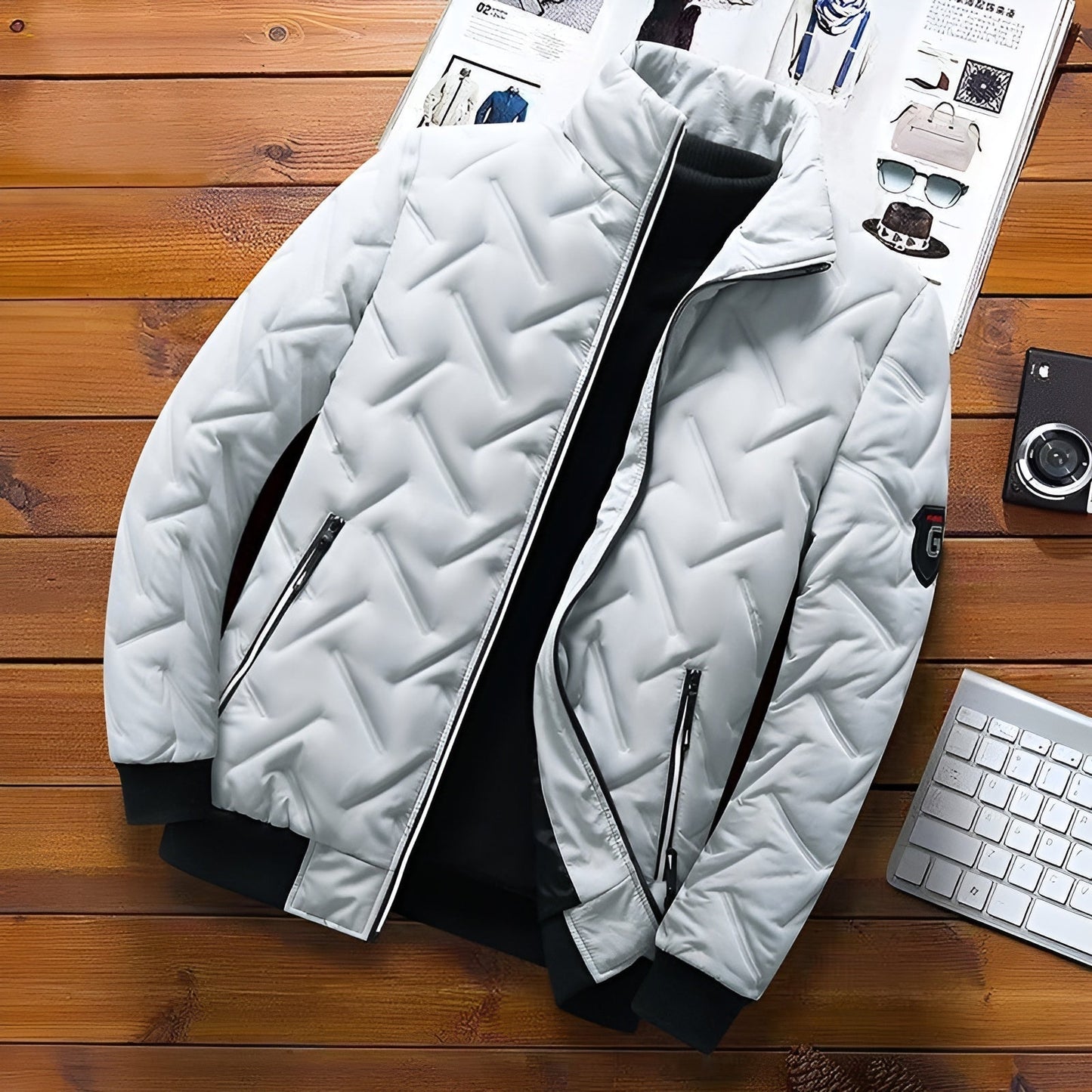 VANHOUTEN™ | MODERN CASUAL JACKET WITH TIMELESS ELEGANCE