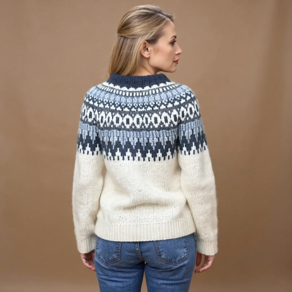 Maecey™ | Timeless Icelandic Sweater