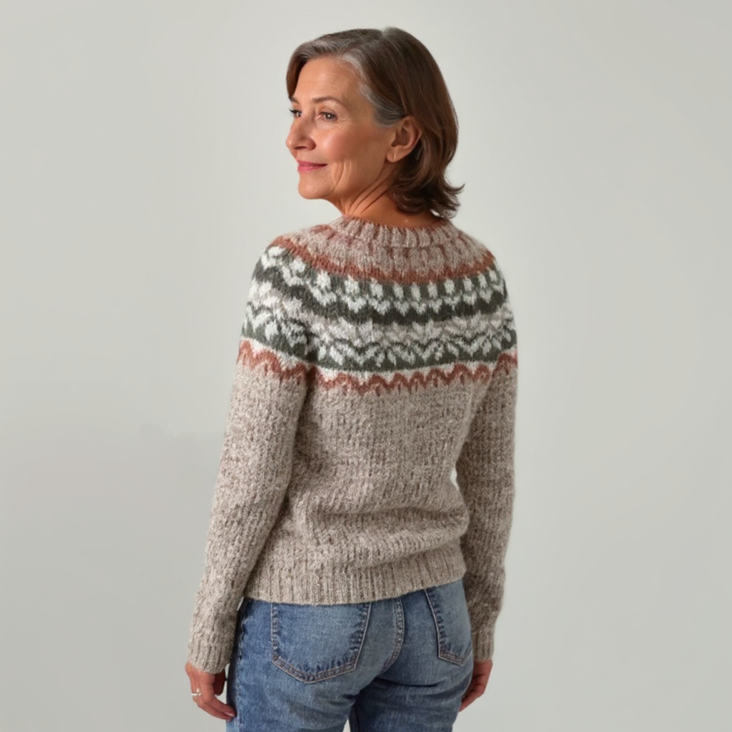 Olivia™ | Timeless Icelandic Sweater