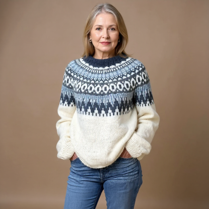 Maecey™ | Timeless Icelandic Sweater