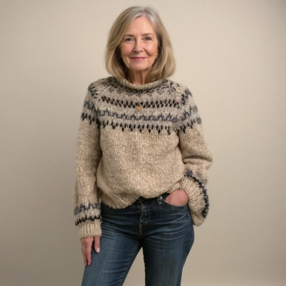 Ashley™ | Timeless Icelandic Sweater