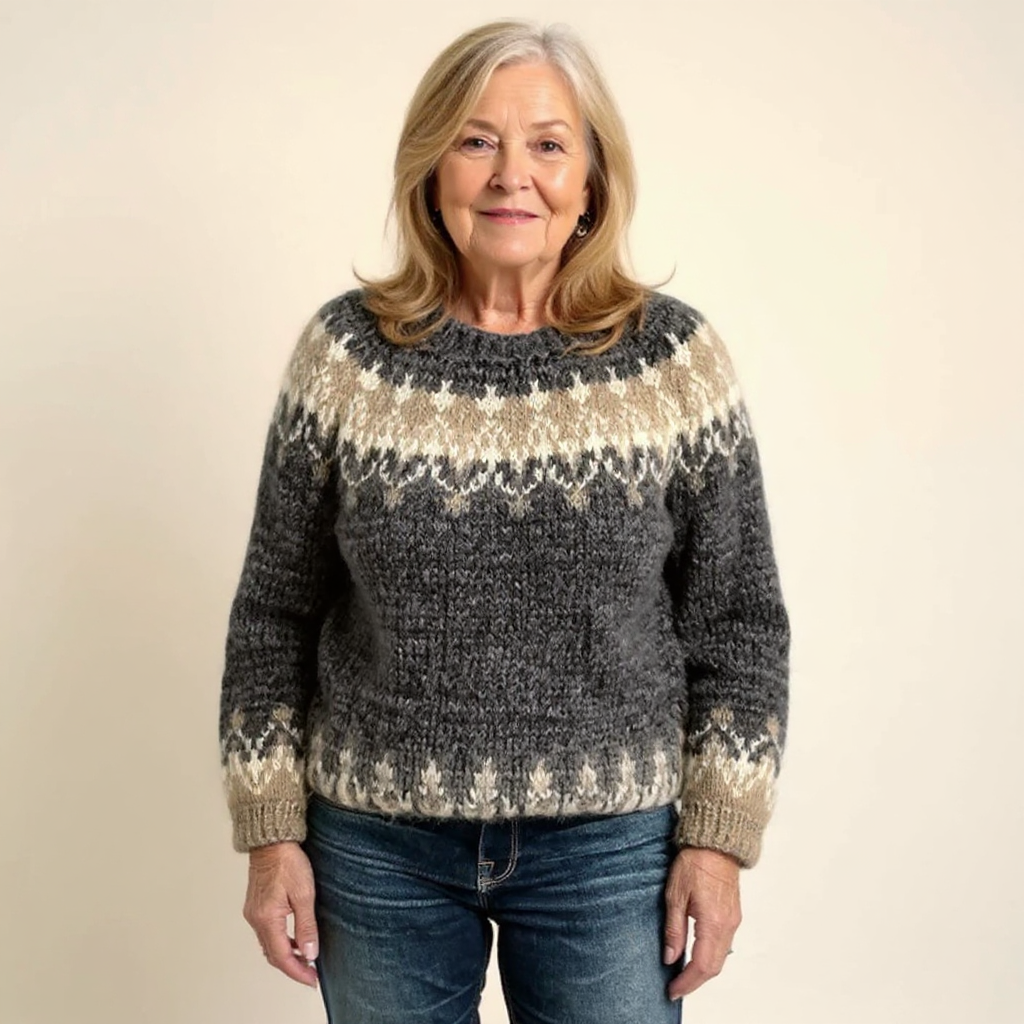 Samantha™ | Timeless Icelandic Sweater