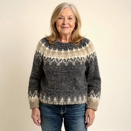 Samantha™ | Timeless Icelandic Sweater