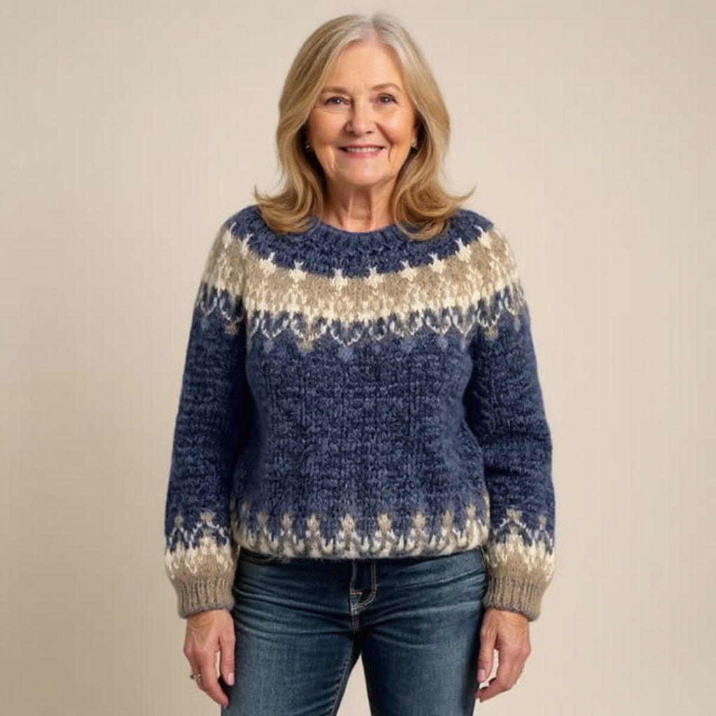 Samantha™ | Timeless Icelandic Sweater