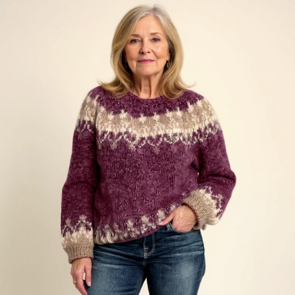 Samantha™ | Timeless Icelandic Sweater