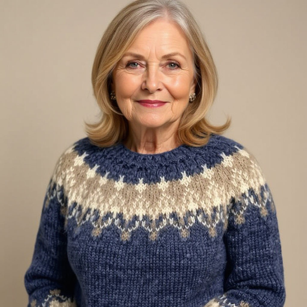Samantha™ | Timeless Icelandic Sweater