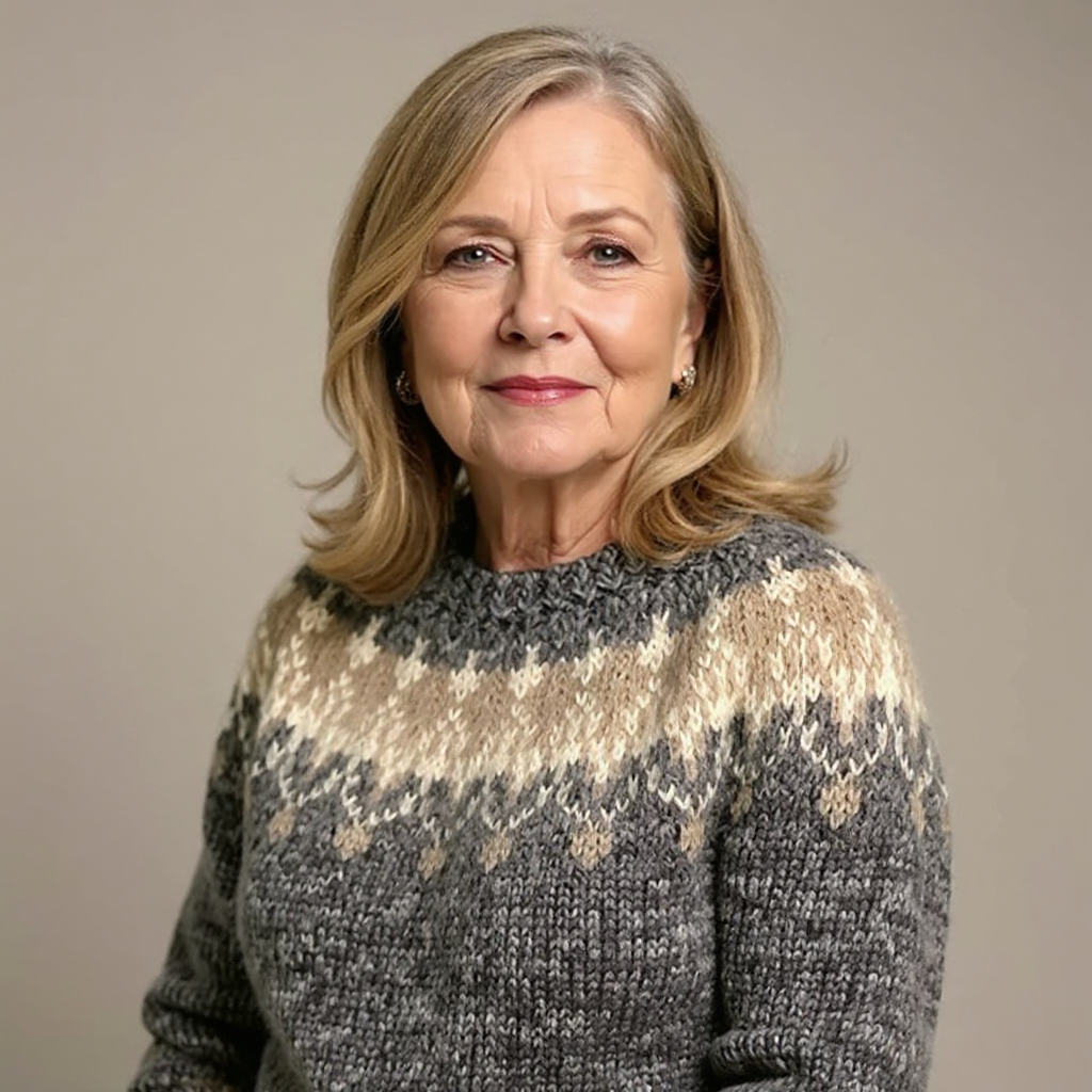 Samantha™ | Timeless Icelandic Sweater