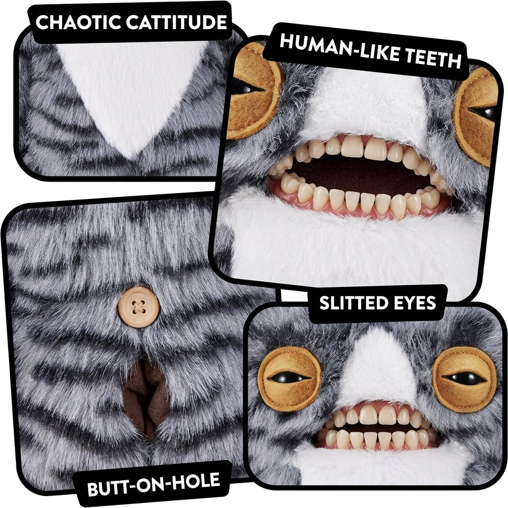 Zuru Fuggler  Alley Cats Plush Toy