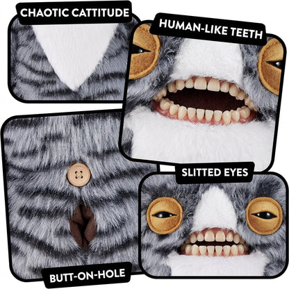 Zuru Fuggler  Alley Cats Plush Toy